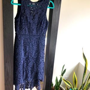 Joie dark navy bridley dress size 2